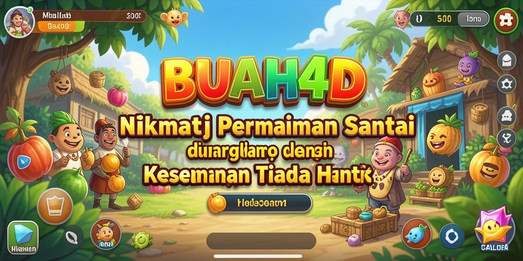 Tampilan menarik dari gameplay BUAH4D yang seru dan menyenangkan.