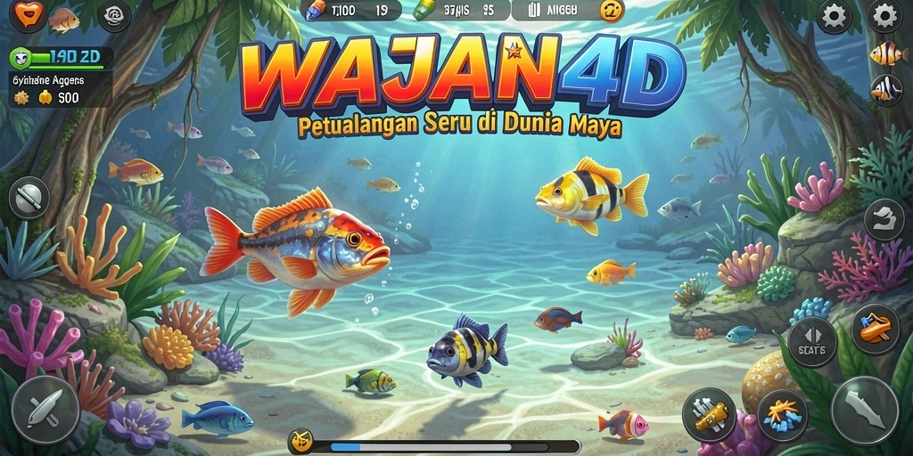 Tangkapan ikan besar di WAJAN4D dengan gameplay yang menegangkan.