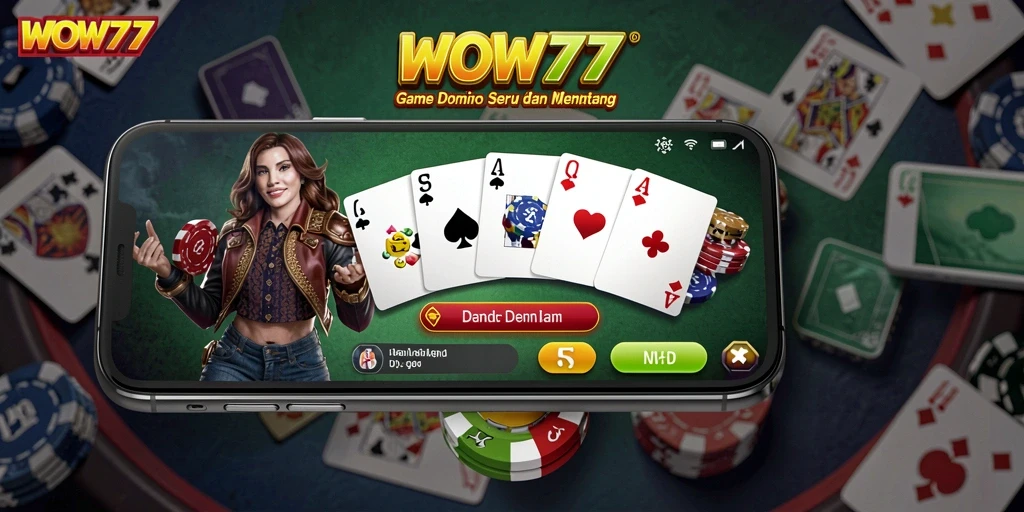 Tampilan gameplay WOW77 yang seru dan interaktif.